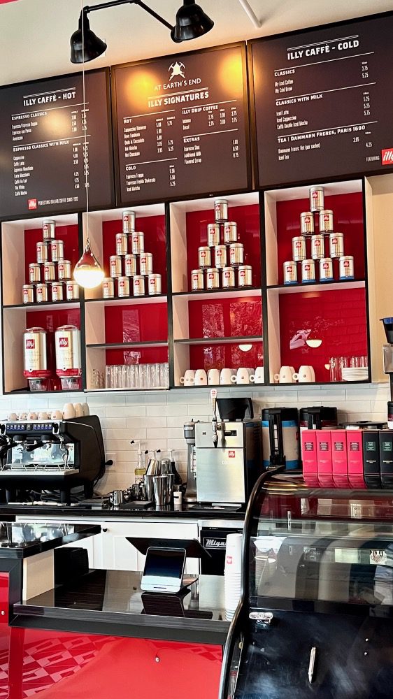 Illy coffee shop, Wolt, Delivery